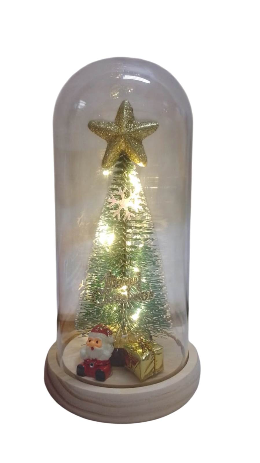 NATAL ENFEITE RESINA C/LUZ